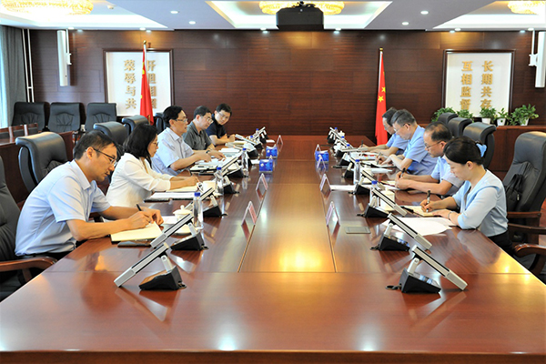 何維會(huì)見(jiàn)教育部副部長(zhǎng)王嘉毅一行