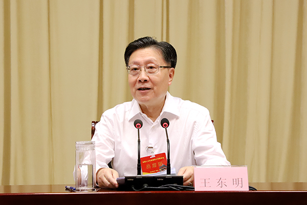 全國(guó)人大社會(huì)建設(shè)工作座談會(huì)在西安召開(kāi)王東明、鄭建邦出席會(huì)議并講話
